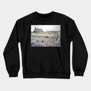 Whitby Town & Abbey Crewneck Sweatshirt